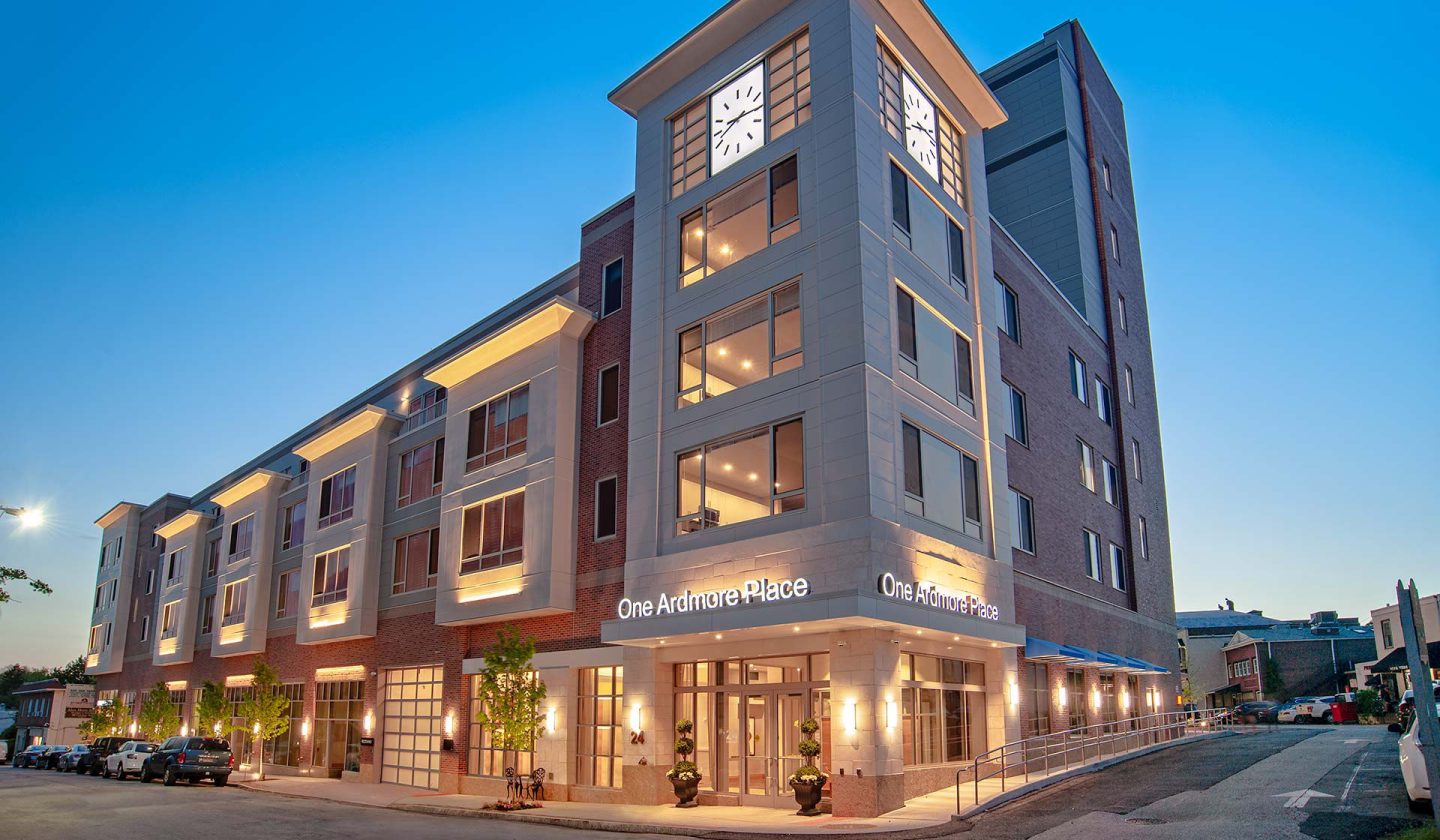 Recently-completed project of residential apartment complex One Ardmore Place