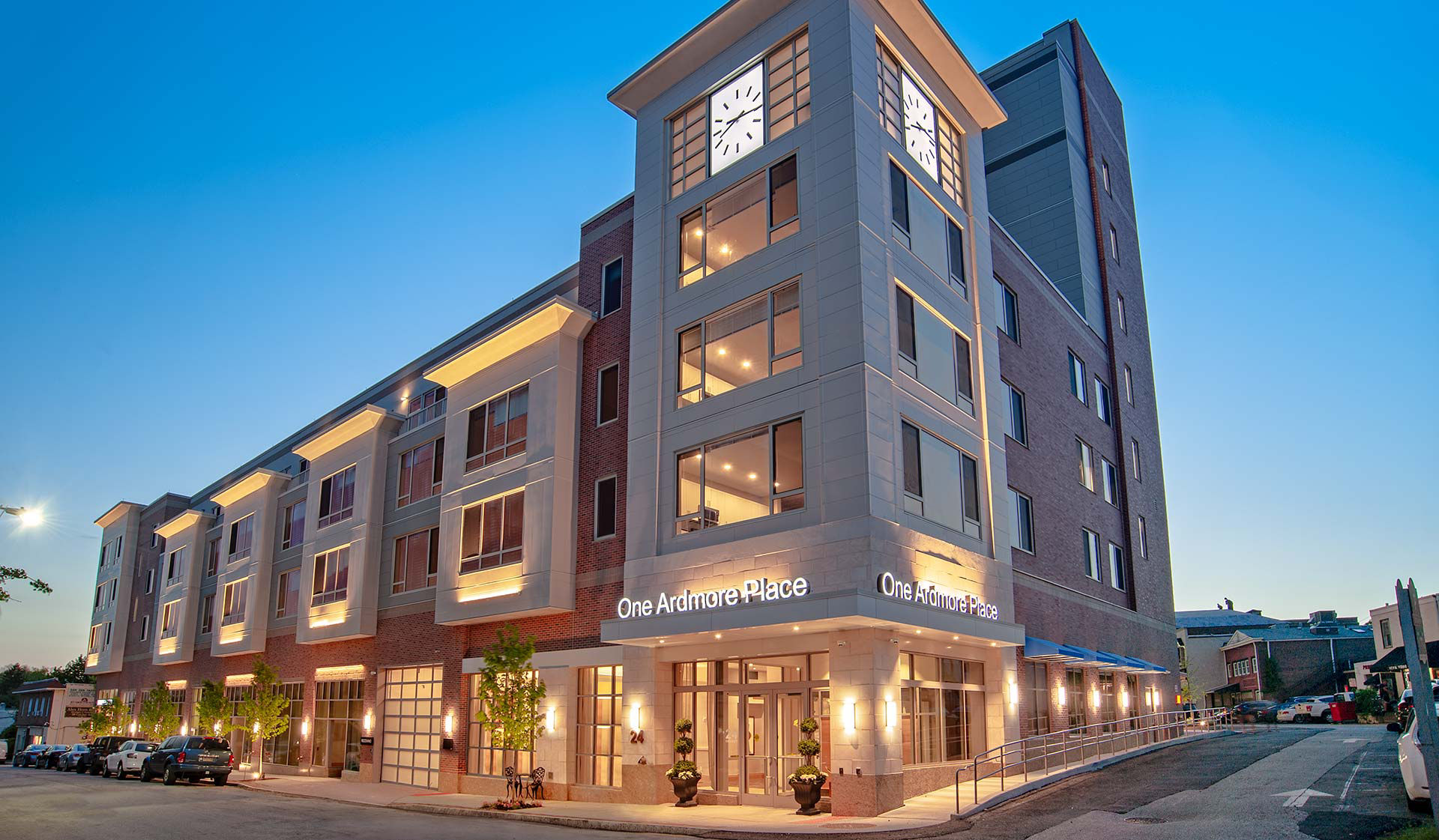 Recently-completed project of residential apartment complex One Ardmore Place