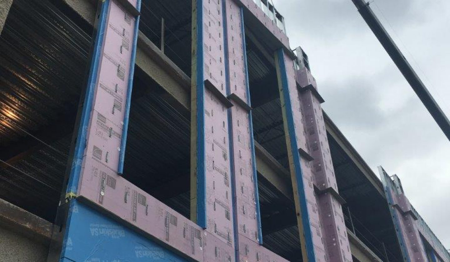 exterior wall panel installation