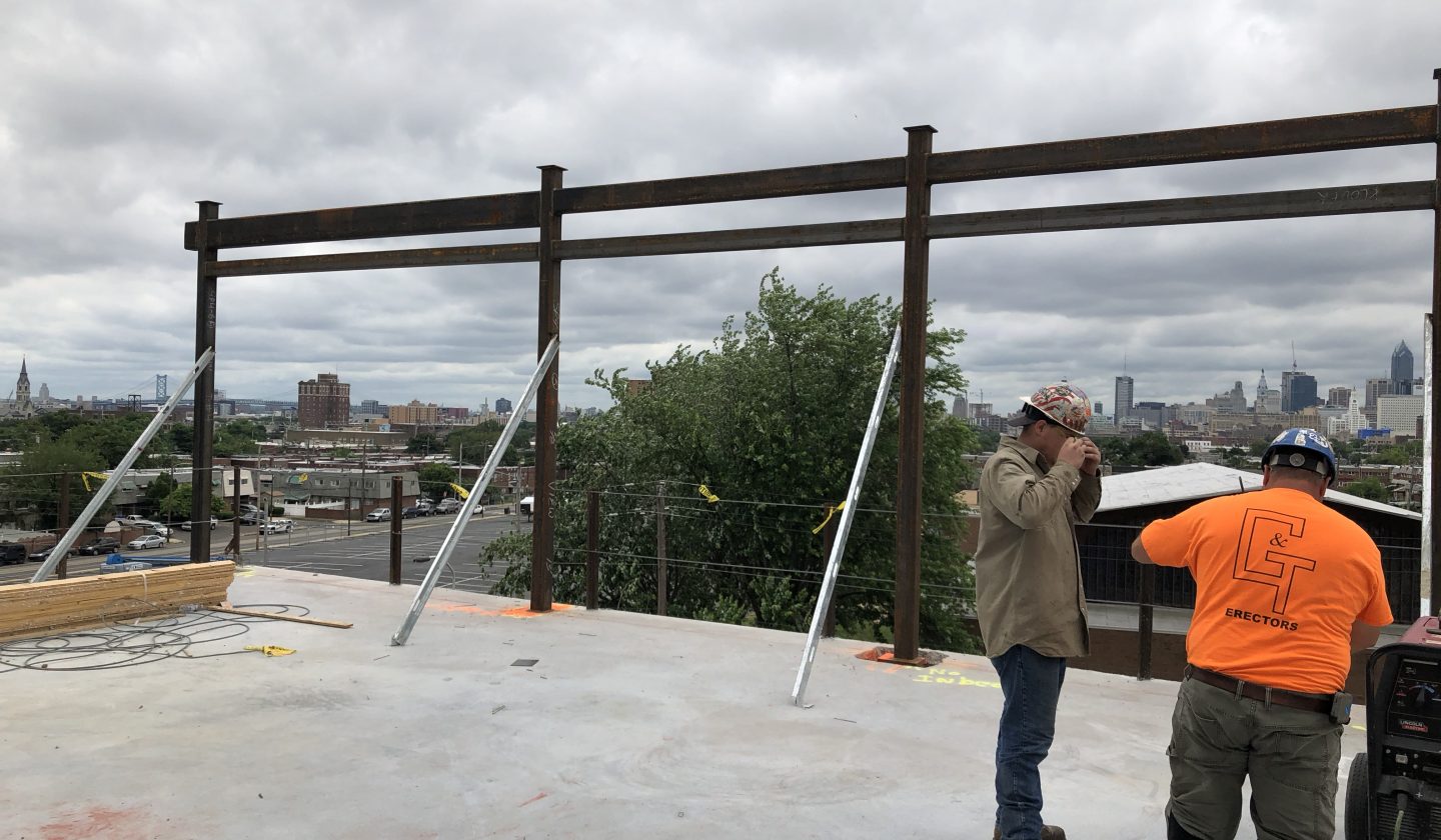 shear wall installation